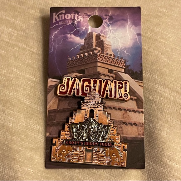 Knott's Berry Farm 100th ANNIVERSARY PIN #71 of 100 Jaguar - Picture 1 of 4